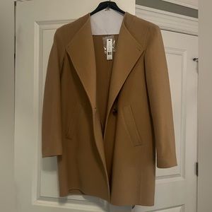 NWT Theory Nyma Coat in Double-Faced Wool-Cashmere